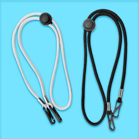 שרוך מותאם אישית עם צבעים כפולים.