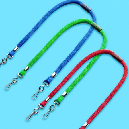 Customized Double Color Lanyard.