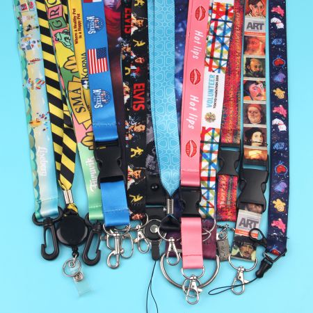 Lanyard personalizzato in sublimazione - Lanyard in sublimazione di alta qualità