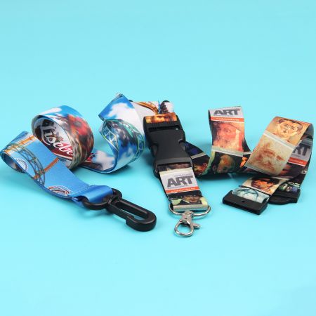 Unique Dye Sublimation Lanyard.