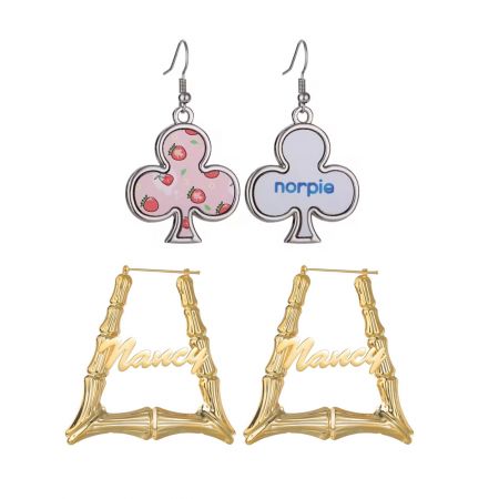 Brincos Hipoalergênicos Sob Medida para Marcas.