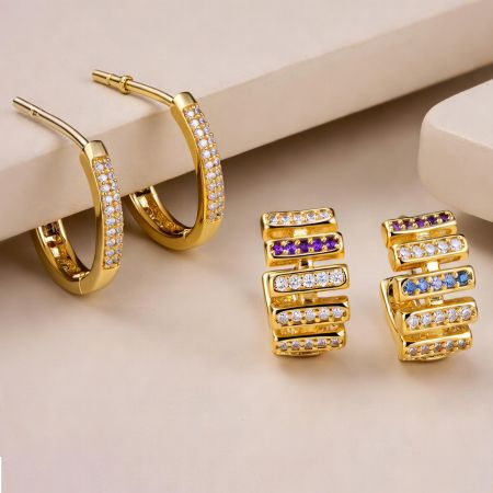 Fabricante de Brincos Pendentes com Logo Personalizado.