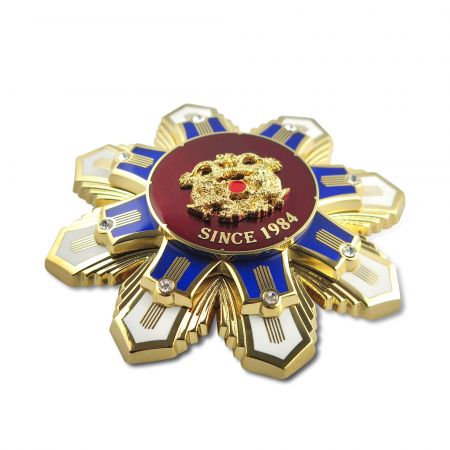 Custom Enamel Badge - Hard Enamel (Cloisonne) Pin Badge