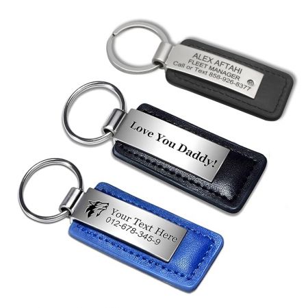 Индивидуальные гравированные автомобильные брелоки.