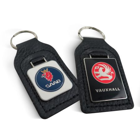 Móc khóa FOB đồng cổ với kẹp xoay.