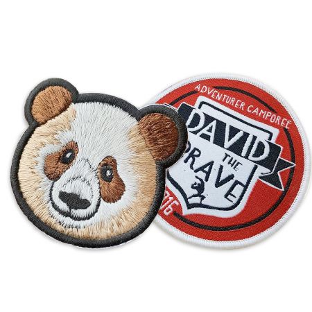 맞춤형 의류 직물 패치.