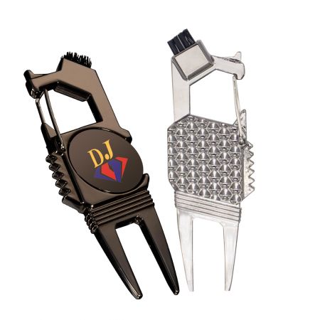 Outil de restauration de divot de golf personnalisé.