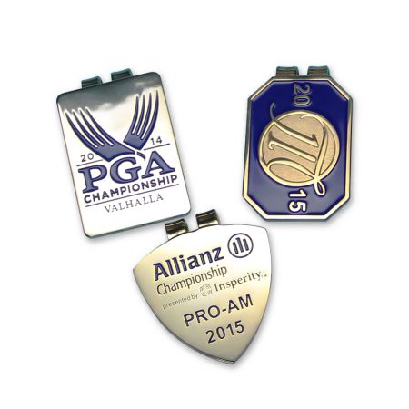 Fabricant de clips de monnaie de golf personnalisés.