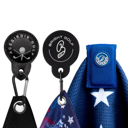 מתלה מגבת גולף מותאם אישית.