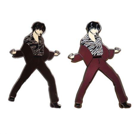 סיכות אמייל איכותיות בהתאמה אישית שמשנות צבע.