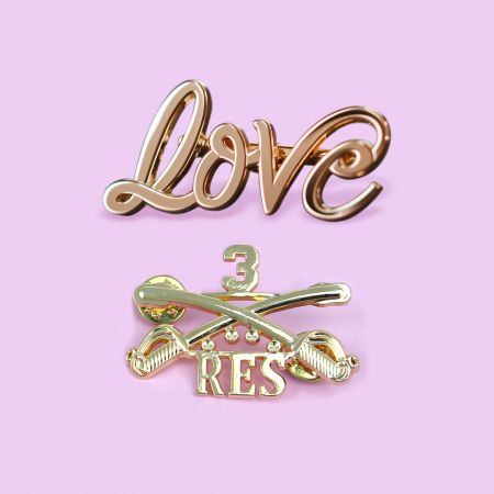 Pin cổ áo rỗng tùy chỉnh OEM.