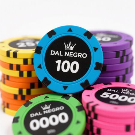 Benutzerdefinierte Einlage-Poker-Tokens.