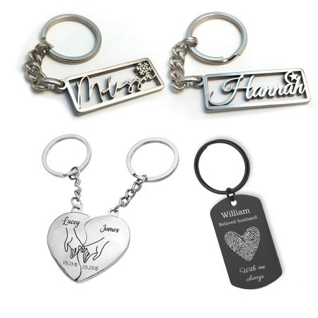 Custom Keychain with Name