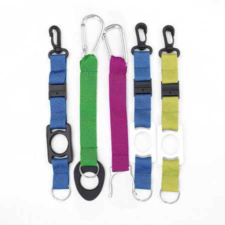 Custom Lanyard Bottle Holder - Promotional Water Bottle Holder Lanyard