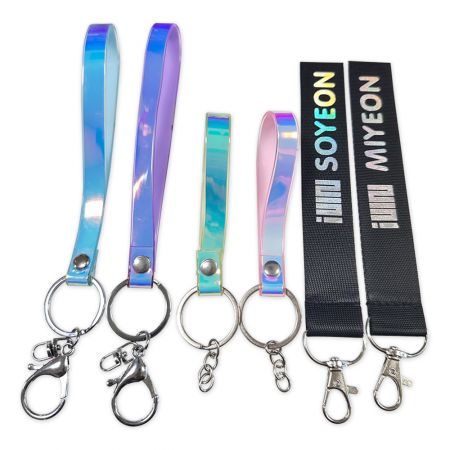 Custom Laser Strap Lanyard - Customized Colorful Laser Lanyards