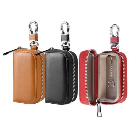 Надежные кожаные органайзеры для ключей.