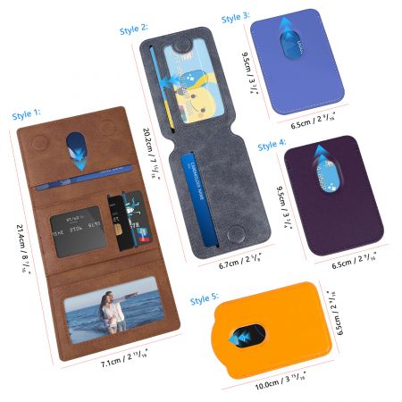 カスタムマグセーフレザー財布。