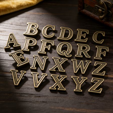 شركة تصنيع دبابيس الحروف المخصصة.
