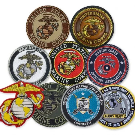 Custom Marine Corp Patch - Custom Marine Corp Woven Patch