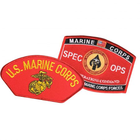 Customized Marine Corp Patch Brooch.