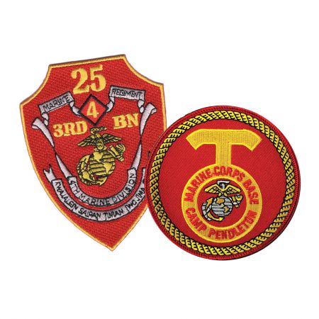 Épinglette patch Marine Corp fabricant.