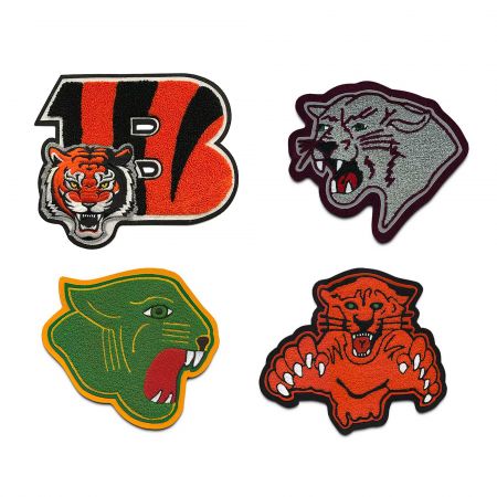 Đường thêu mascot tùy chỉnh.