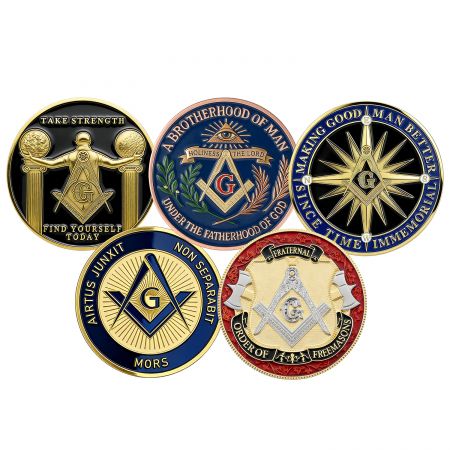 Fabricante de Moedas Maçônicas Personalizadas.