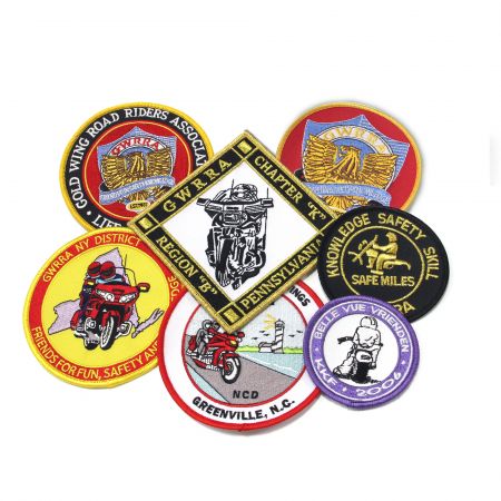 Custom Motorcycle Embroidery Patch