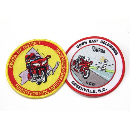 Benutzerdefiniertes Motorrad-Logo-Patch.