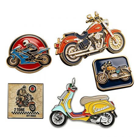 Pin Lapel Motorcyclorum Custom. - Fabricator Premium & Affordabilis Pinorum Lapel Custom Biker.