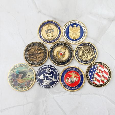 Individuelle Marine-Münze - Hochwertige individuelle Marine-Münze