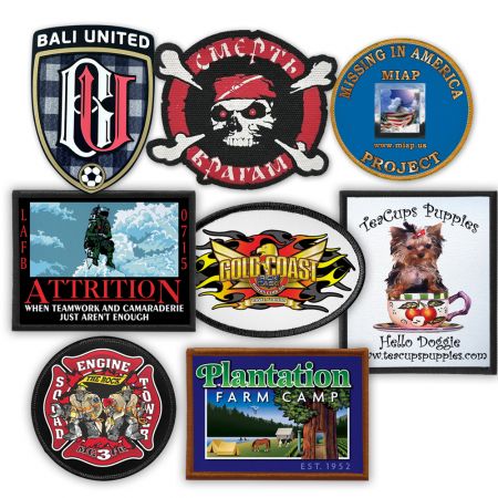 Custom Offset Printed Patch - Custom Offset-Printed Patches Badges