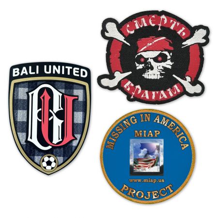 Miếng dán vải in offset tùy chỉnh.