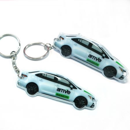 High Quality Custom PVC Vinyl LED Keychain.