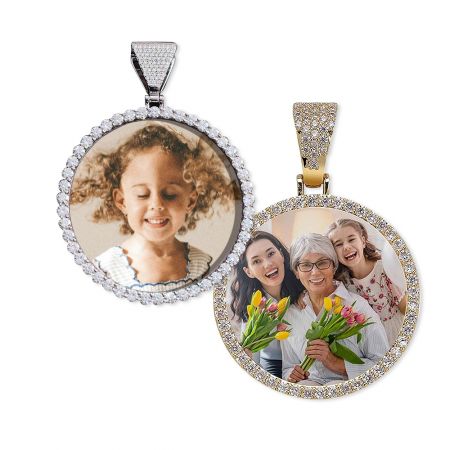 Экономичные подвески с алмазными изображениями.