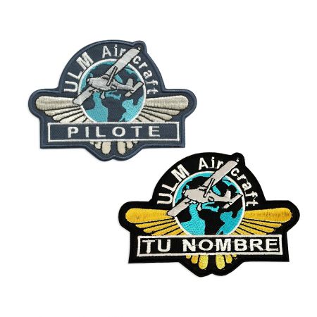 Патч с эмблемой пилота на заказ.