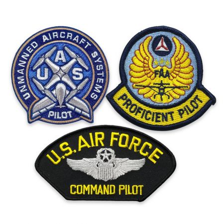 Custom Fighter Pilot Rank Patch.