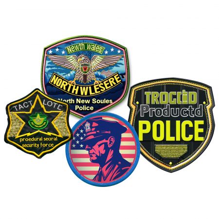 Custom Pilot Printed Patch - Customized Polit Printed Patch