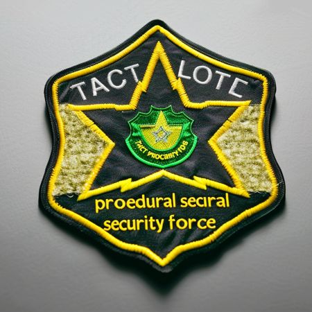 Популярная печатная тканевая этикетка "Полит".