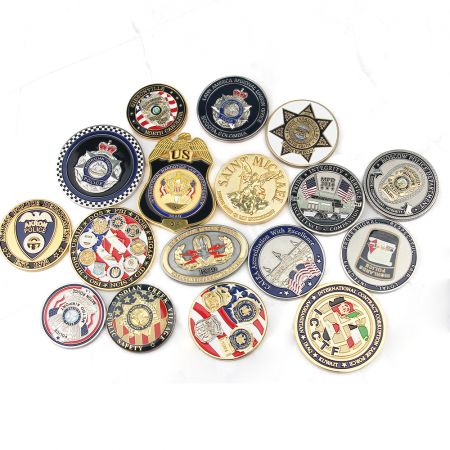 Moeda Desafio da Polícia Personalizada