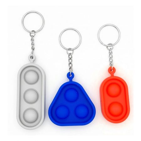 도매 가격 미니 팝잇 키체인.