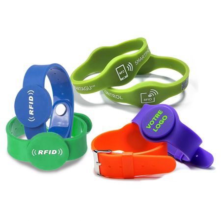 צמידי PVC ויניל RFID מותאמים אישית. - צמידי PVC ויניל RFID מותאמים אישית ישירות מהמפעל.