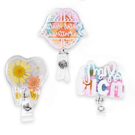 Decorazione regalo distintivo in resina personalizzato per dottore o infermiere.