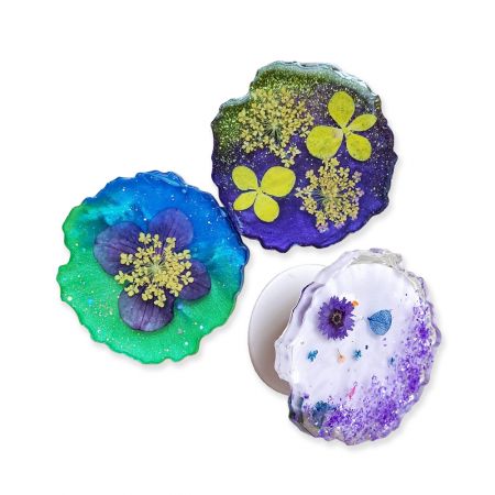 Poignée de smartphone en résine en gros.