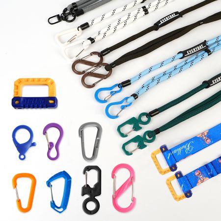 Cordões redondos personalizados e acessórios. - Fornecedor de cordões e acessórios personalizados com logotipo.