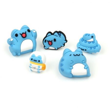 Produttore di badge in PVC morbido personalizzati.