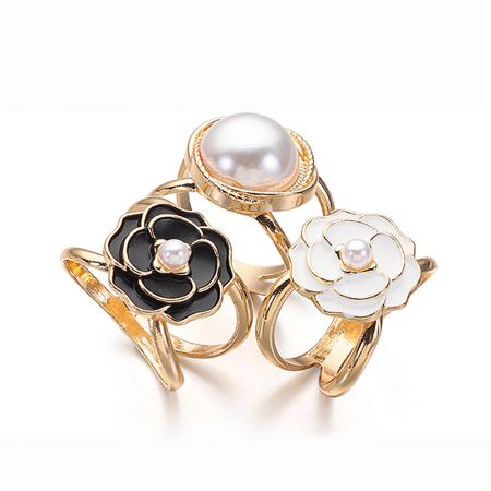 Anel de Lenço de Moda.