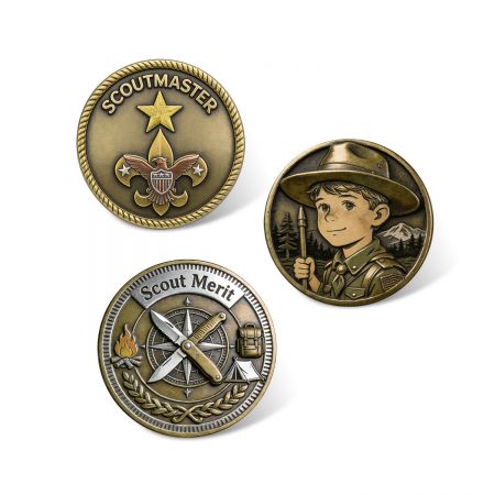 Lencana Merit Scout Kustom Premium.