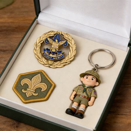 Lencana Kustom Tahan Lama untuk Scout.