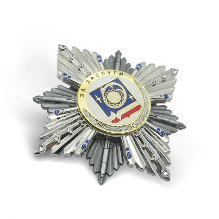 Badge de sécurité personnalisé.